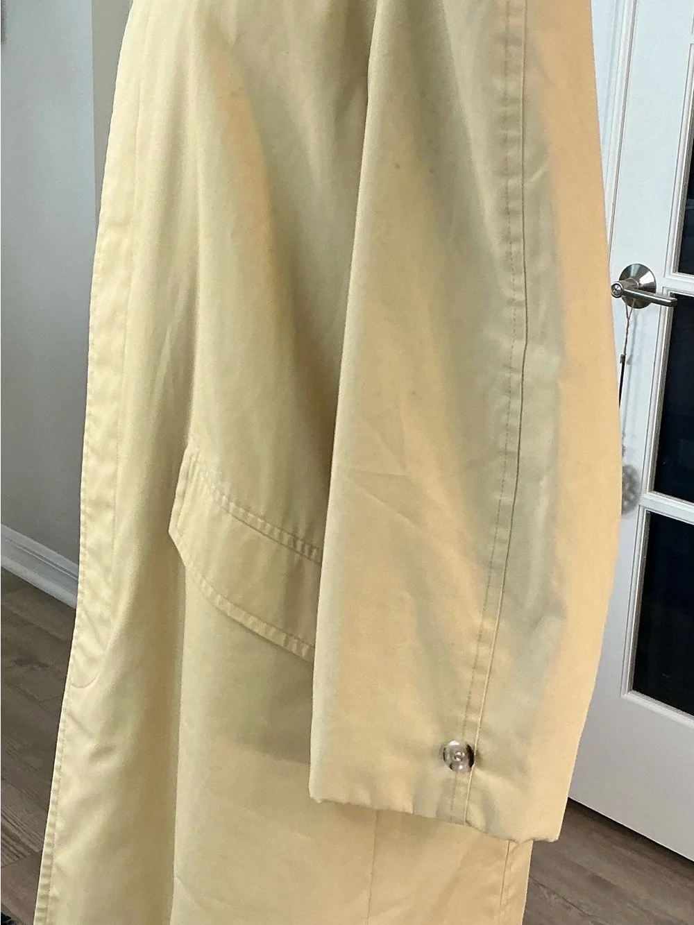 Vintage Gleneagles Weatherproofs Trench Coat Raincoat Houndstooth Lined (UNISEX)